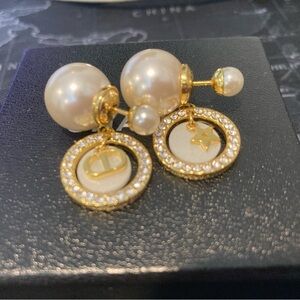 Dior stub earrings